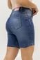 Bermuda Jeans Básica Feminina Barra Desfiada Fenda Anticorpus - Marca Anticorpus JeansWear