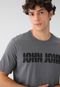 Camiseta John John Logo Grafite - Marca John John