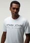 Camiseta John John Logo Azul - Marca John John