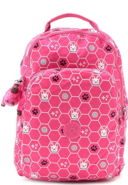 Mochila Kipling Backpacks Gouldi Pink Dog_437 Rosa - Marca Kipling