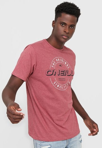 Camiseta O'Neill Logo Rosa - Marca O'Neill