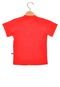 Camiseta Marlan Manga Curta Menino Vermelho - Marca Marlan