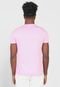 Camiseta Lacoste Logo Rosa - Marca Lacoste