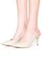 Scarpin Thelure Slingback Bege - Marca Thelure