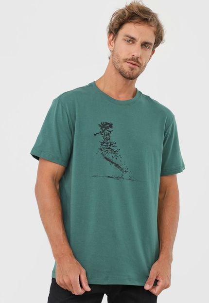 Camiseta Reserva Morcegos Verde - Marca Reserva