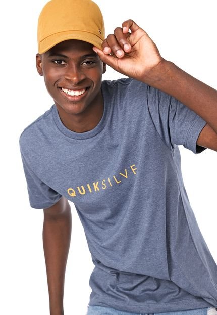 Camiseta Quiksilver Line Up Azul - Marca Quiksilver