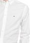 Camisa Tommy Hilfiger Reta Logo Branca - Marca Tommy Hilfiger
