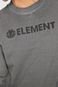 Blusa de Moletom Fechada Element Care Blazin Grafite - Marca Element