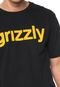 Camiseta Grizzly Estampada Preta - Marca Grizzly