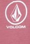 Camiseta Volcom Fade Stone Vermelha - Marca Volcom