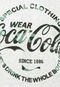 Blusa Coca-Cola Jeans Brasil Militar Cinza - Marca Coca-Cola Jeans