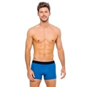 Kit com 10 Cuecas Boxer Masculina Tecido Microfibra em Cores Sortidas - Marca Slim Fitness