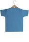 Camiseta Elian Manga Curta Menino Azul - Marca Elian