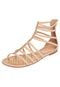 Rasteira FiveBlu Gladiadora Nude - Marca FiveBlu