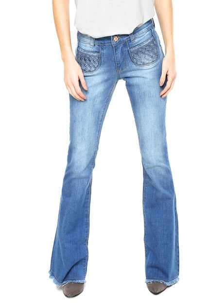 Calça Jeans Mix Jeans Bolsos Azul - Marca Mix Jeans