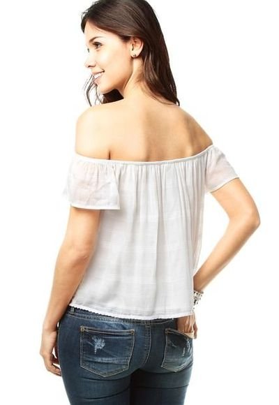Blusa Blanco Hueso Americanino Compra Ahora Dafiti Colombia