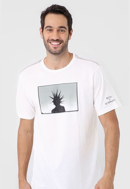 Camiseta RVCA Liberty Off-White - Marca RVCA