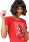 Blusa Cativa Marvel Spider-Man Vermelha - Marca Cativa Marvel