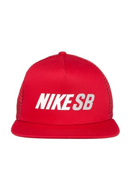 Boné Nike SB Reflect Trucker Vermelho - Marca Nike SB