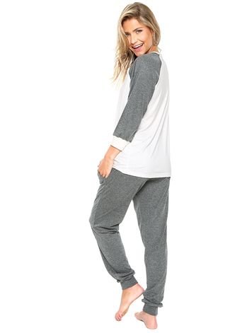 Pijama Lupo Loungewear Cinza