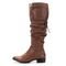 Bota Montaria Cano Longo couro Enrugada  SB Shoes  R.9350 Caramelo - Marca SB Shoes