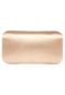 Clutch Andarella Pequena Tecido Dourada - Marca Andarella