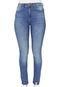 Calça Jeans Only Skinny Estonada Azul - Marca Only