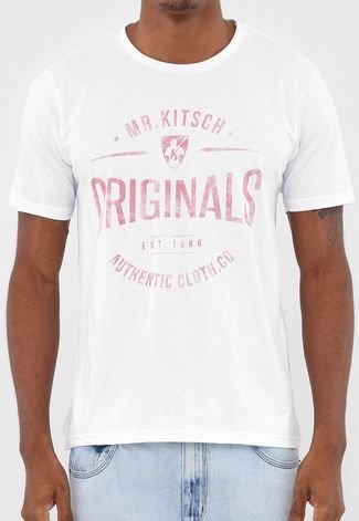 Camiseta Mr Kitsch Lettering Branca