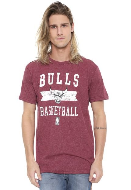 Camiseta NBA Chicago Bulls Vinho - Marca NBA