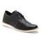 Sapato Oxford Masculino Cadarço Liso Conforto Casual Preto - Marca Form's