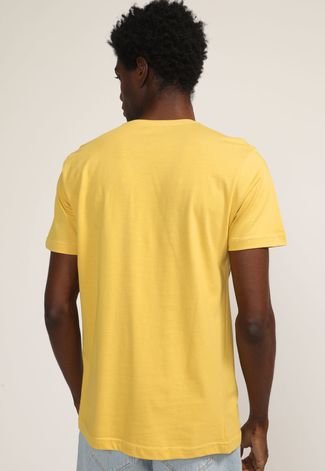 Camiseta Rip Curl Plain Amarela