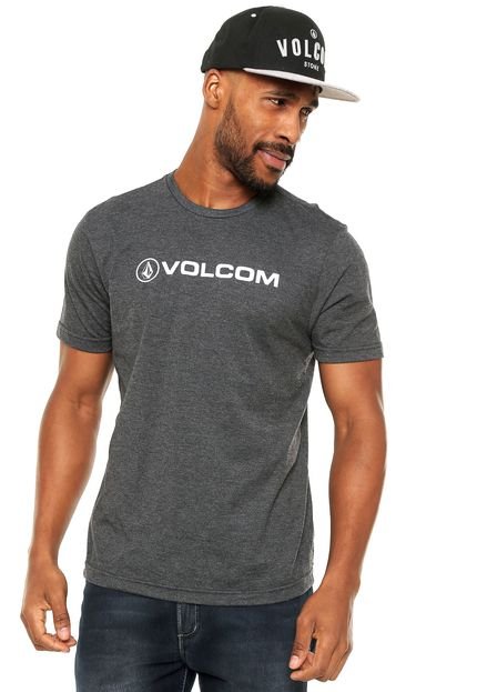 Camiseta Volcom New Style Cinza - Marca Volcom
