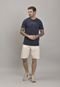 Bermuda Slim de Sarja com Puídos Masculino Dialogo Jeans - Marca Dialogo Jeans