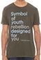 Camiseta Calvin Klein Jeans Symbol Of Youth Verde - Marca Calvin Klein Jeans