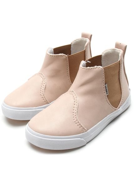 Bota Colcci Menina Vulcanizado Nude - Marca Colcci