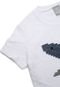Camiseta Hering Kids Menino Logo Branca - Marca Hering Kids
