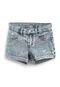 Short Jeans Hering Kids Infantil Bordado Azul - Marca Hering Kids