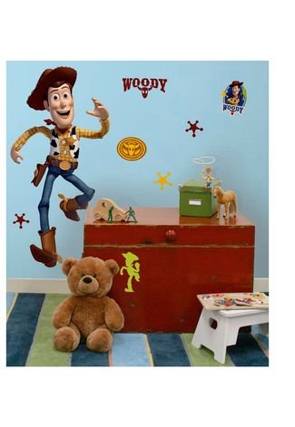 Adesivo de Parede Woody Gigante Toy Story SD RoomMates