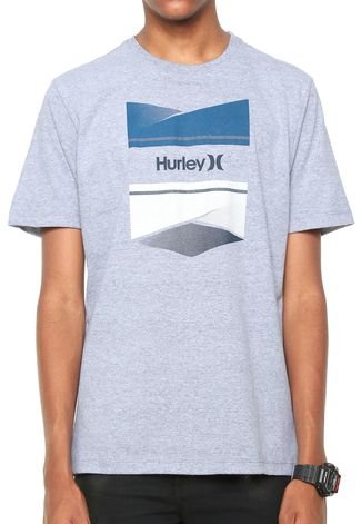 Camiseta Hurley Silk New Order Cinza