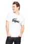 Camiseta Lacoste Regular Fit Estampada Branca - Marca Lacoste