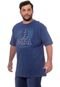 Camiseta Fatal Plus Size Estampada Azul - Marca Fatal