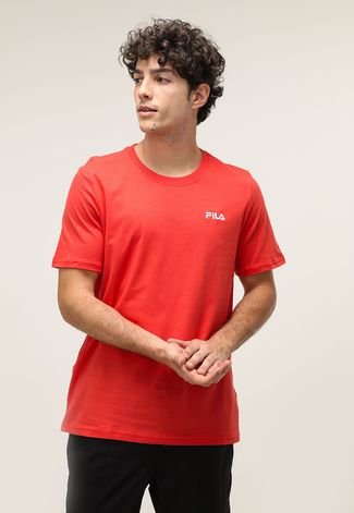Camiseta Fila Classic Vermelha
