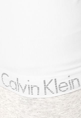 Camisete Calvin Klein Underwear Sem Costura Branca