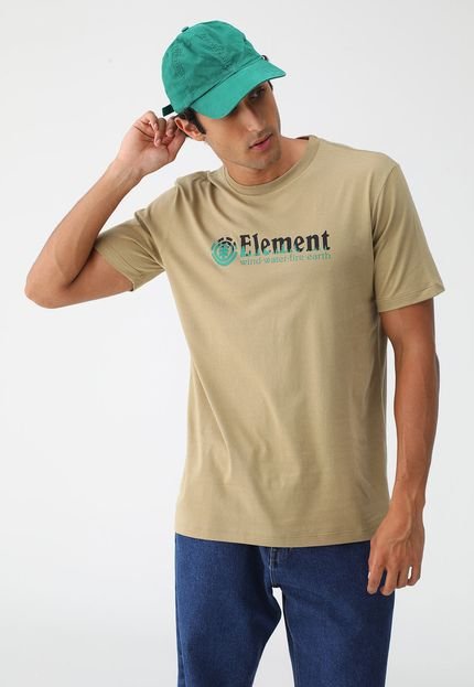 Camiseta Element Reta Bege - Marca Element