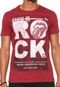 Camiseta Acostamento Rock Vinho - Marca Acostamento