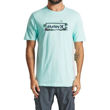 Camiseta Hurley Oasis SM24 Masculina Menta - Marca Hurley