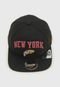 Boné New Era New York Knicks Preto/Laranja - Marca New Era