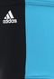 Sunga adidas Performance Slip Logo Preta/Azul - Marca adidas Performance