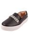 Slip on Jaqueline Costa Pedraria July Preto - Marca Jaqueline Costa