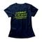 Camiseta Feminina Everyone Is An Alien - Azul Marinho - Marca Studio Geek 